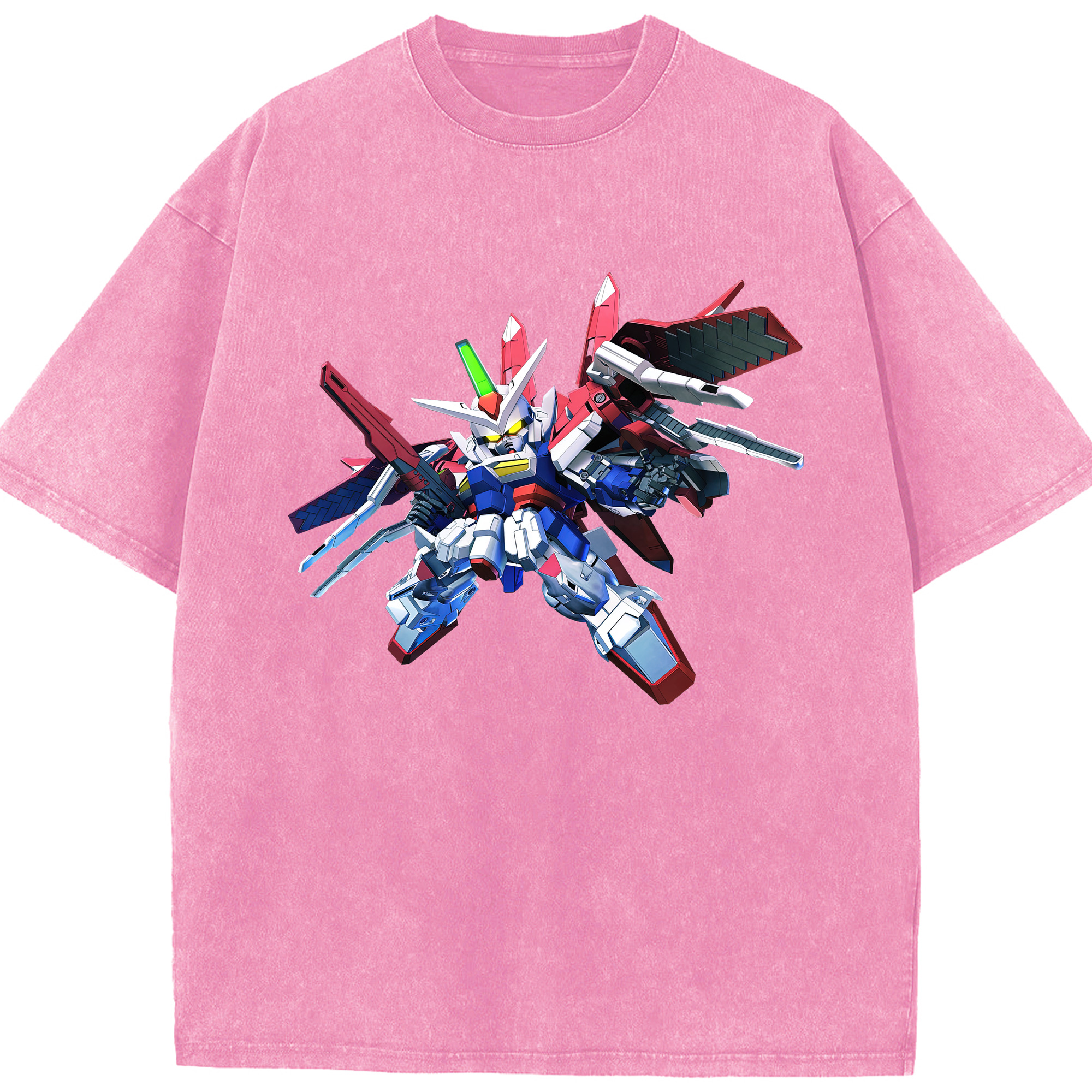 （画像用） 機動戦士ガンダム Mobile Suit Gundam 綿100% ヴィンテージ風 半袖Tシャツ（フロントプリント）